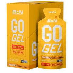 BARE PERFORMANCE NUTRITION BPN Go Gel Endurance mango pack ready for on-the-go energy.