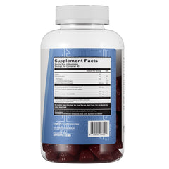 Berry flavored gummies with melatonin and L-Theanine visual appeal for restful nights.