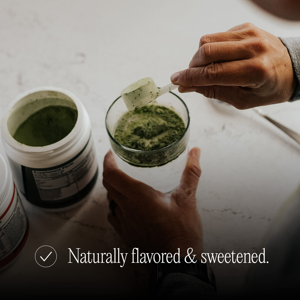 Turmeric accent in Strong Greens reflecting warm, earthy notes