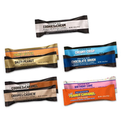 Barebells Protein Bar Variety 9-count assortment, convenient high-protein snack for workouts.