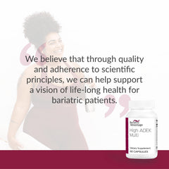 ADEK multivitamin usage guide with hands-on routine for post-bariatric care