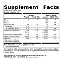 Reseal-cap image of Bariatric Advantage packaging for daily use.