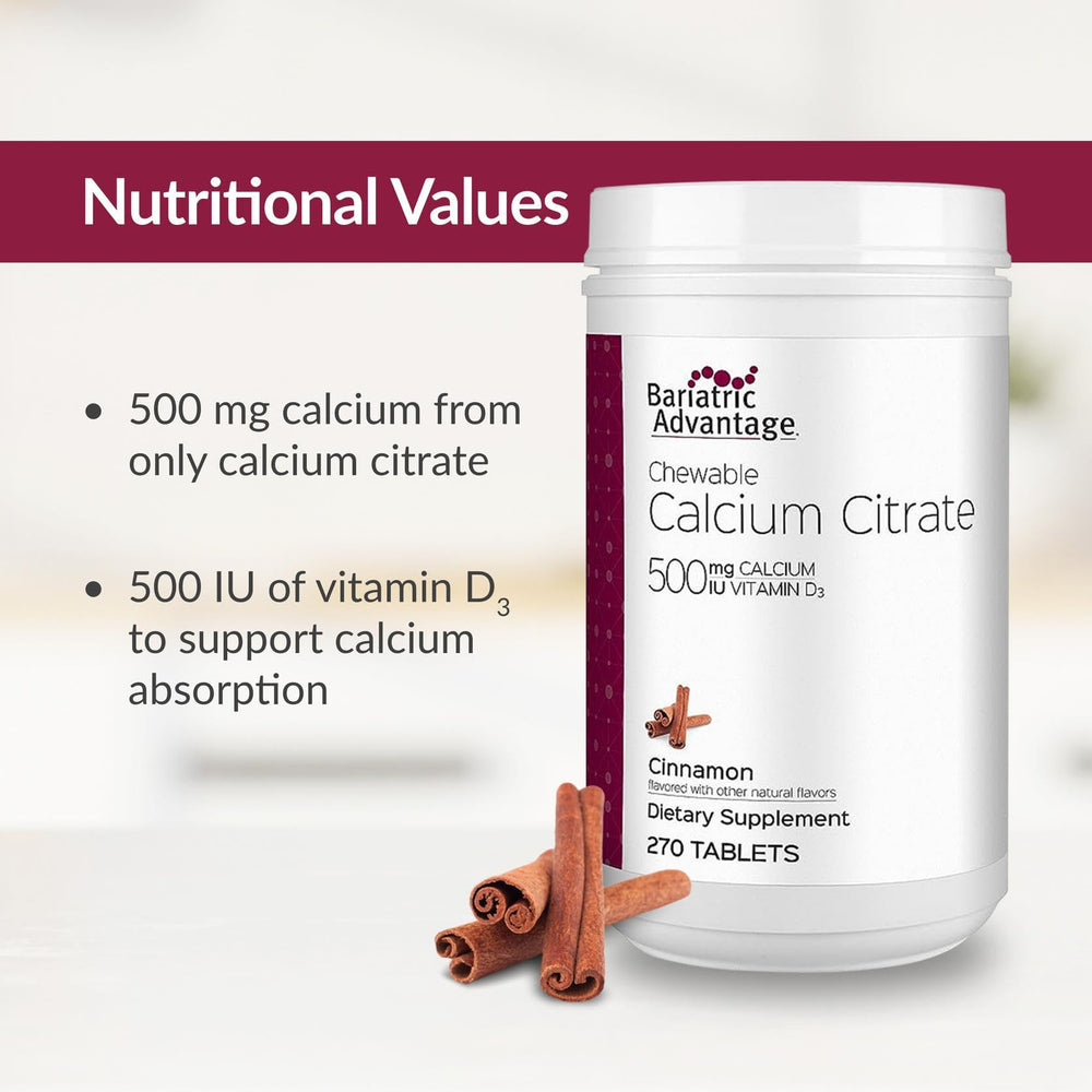Nutrition label emphasizes vitamin D3, vitamin K, and magnesium