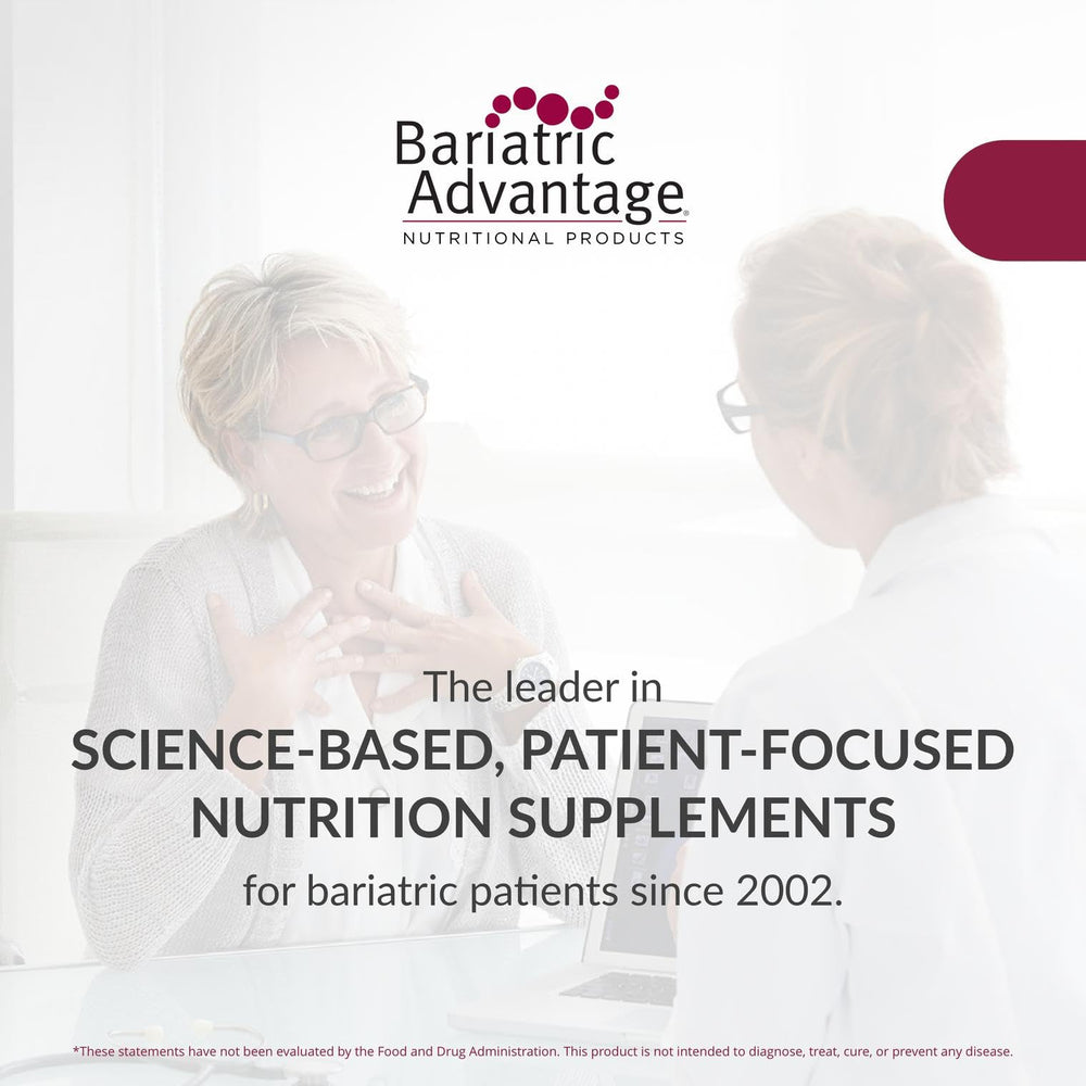 Bariatric Advantage lemon-lime flavor label highlights pleasant taste