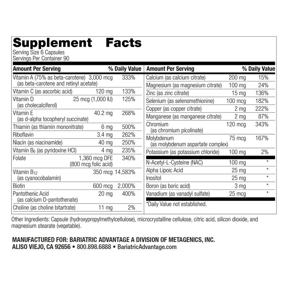 Bariatric Advantage multi formula pill dispense tray demonstrates easy daily regimen.