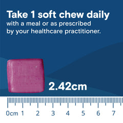 Bariatric Fusion calcium chews sugar-free banner illustration for a carb-conscious option