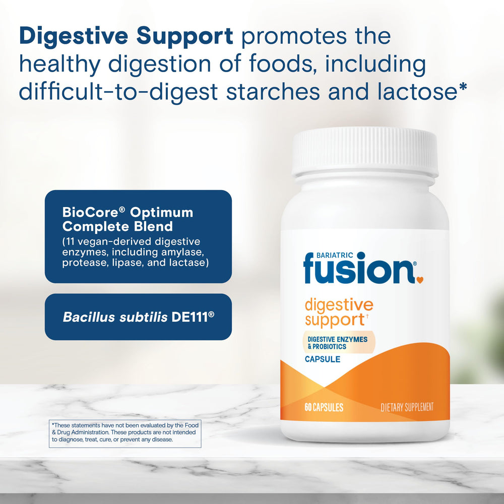 Bariatric Fusion capsules before meals demonstrating easy daily routine