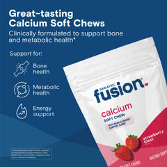 Close-up of Bariatric Fusion calcium citrate chew texture