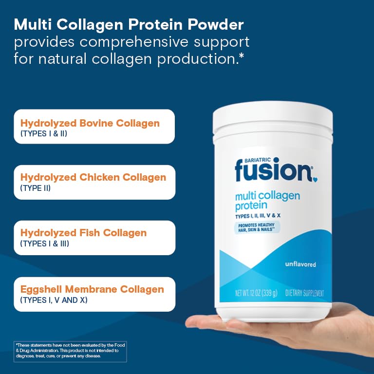 Bariatric Fusion hydrolyzed peptides dissolving in liquid