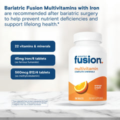 Close-up of iron-rich multivitamin tablets for nutrition support