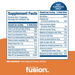 Bariatric Fusion label references ASMBS guidelines and absorption focus