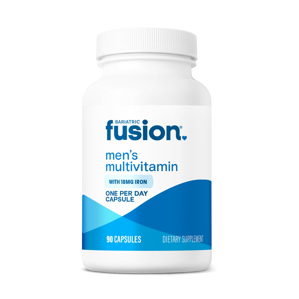 Bariatric Fusion One Per Day Men bottle front for convenient post-surgery use