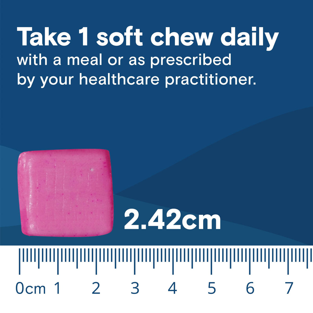 Practitioner-formulated Bariatric Fusion calcium chews for daily routines