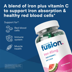Bariatric Fusion Soft Chew texture close-up highlighting gummy-like bite and easy digestion.