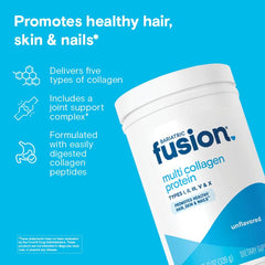 Bariatric Fusion unflavored multi collagen scoop ready to mix