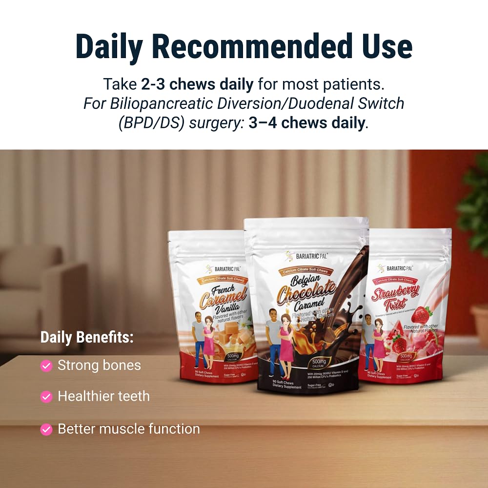 BariatricPal 90-count bag open view for convenient daily use.