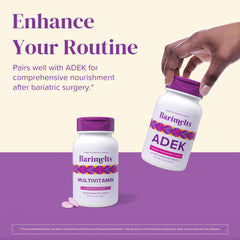 ASMBS guidelines badge with Barimelts vitamins and safety emphasis