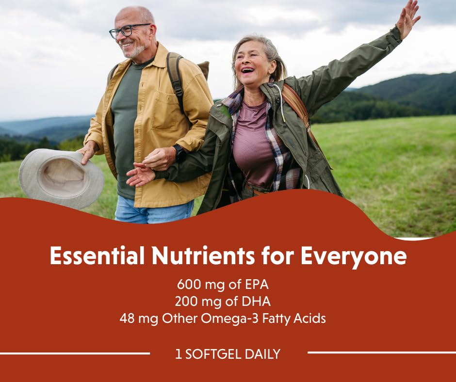 One-per-day dosing supports a simple routine with omega-3 intake