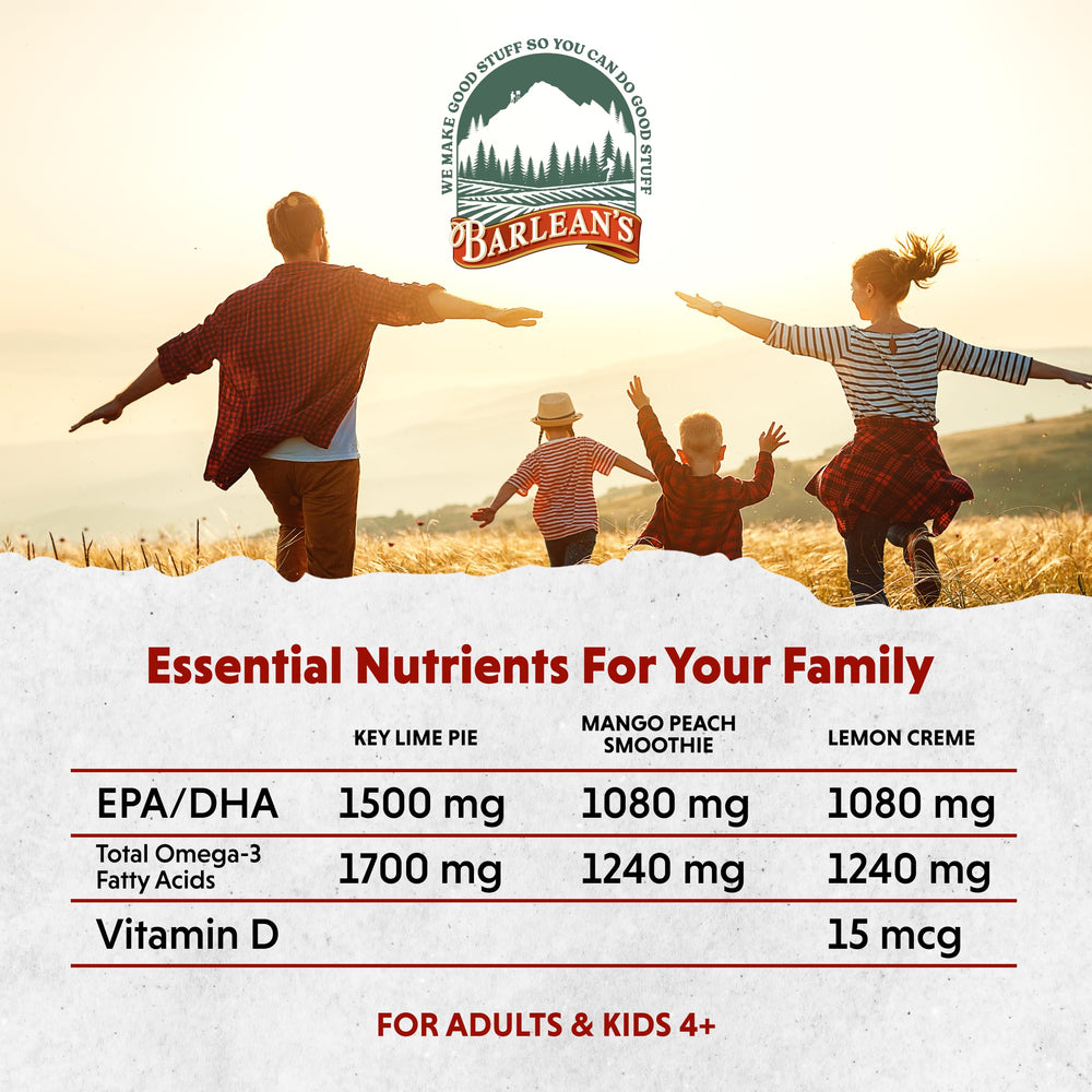 Barlean's dairy-free, non-GMO formula on bottle emphasizes clean ingredients.