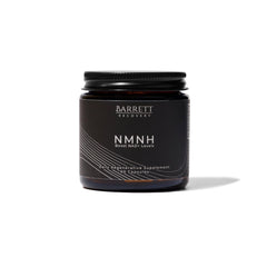 Barrett Recovery NMNH bottle front highlighting NAD+ support for daily energy