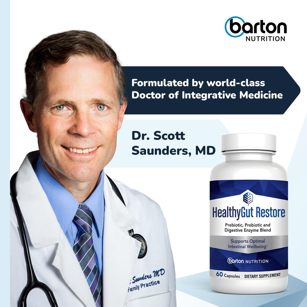 Barton Nutrition Made in USA label on bottle conveying quality