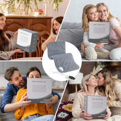 Basanie heating pad with a 75-inch cord for flexible placement