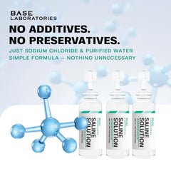 BASE LABORATORIES ear wick with 3percent saline for gentle ear care routines