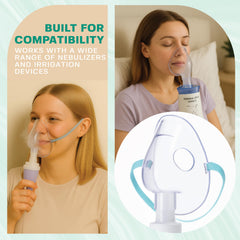 BASE LABORATORIES nasal irrigation device with saline solution for at-home care