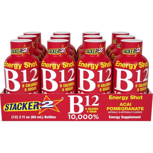 BASED BOX Stacker2 label close-up highlighting B12 and vegan formula.