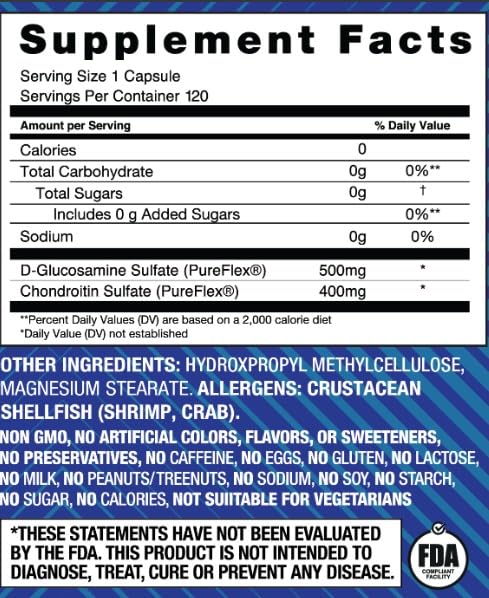 Basic Brands Move Pureflex bottle back label with allergen and safety notes.