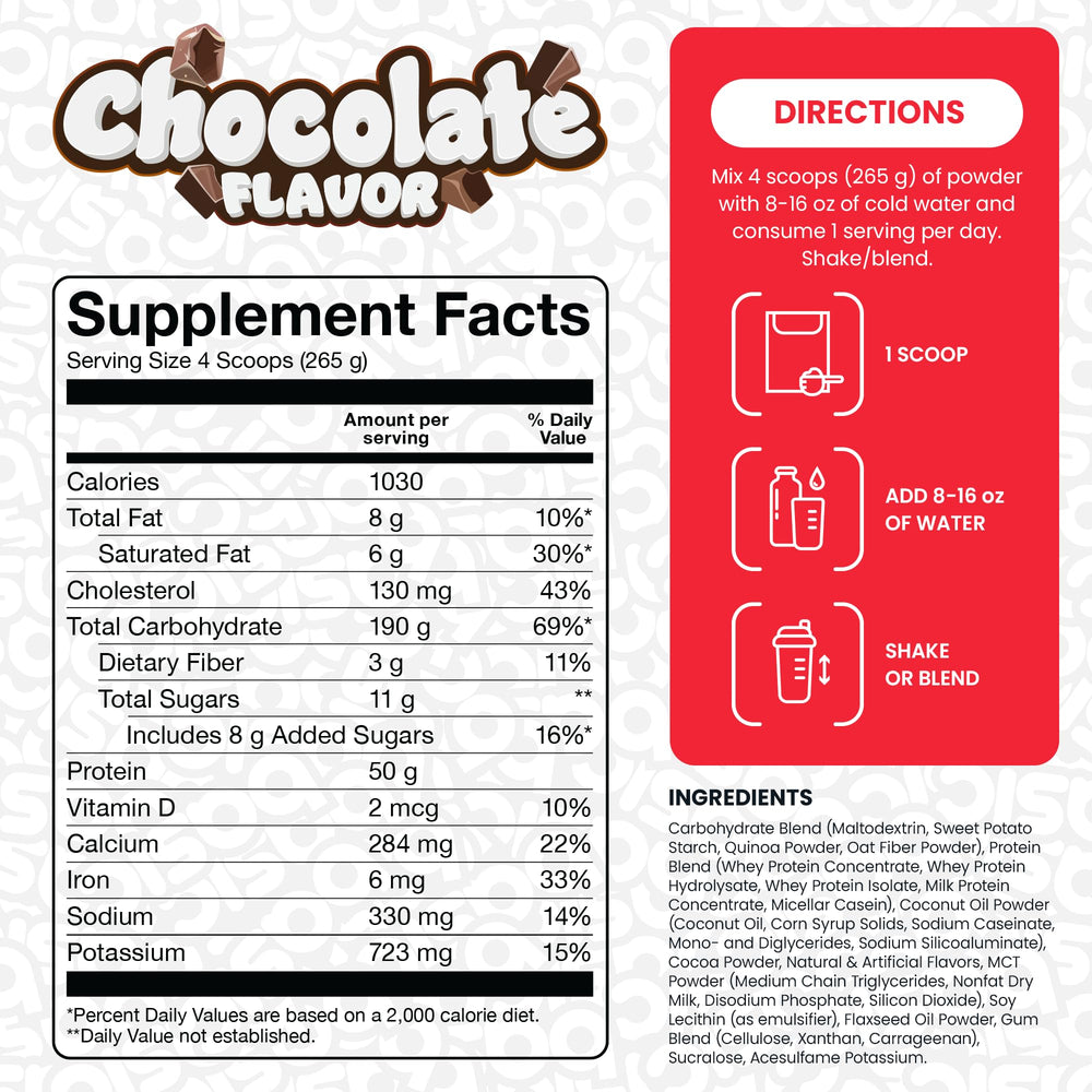 Basic Supplements Mass Gainer gluten-free badge indicating allergen-conscious ingredients