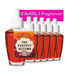 Bath & Body Works Perfect Autumn Wallflowers refill bulbs brighten rooms with lasting fragrance