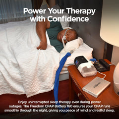 Emergency backup solution keeps CPAP ready during outages