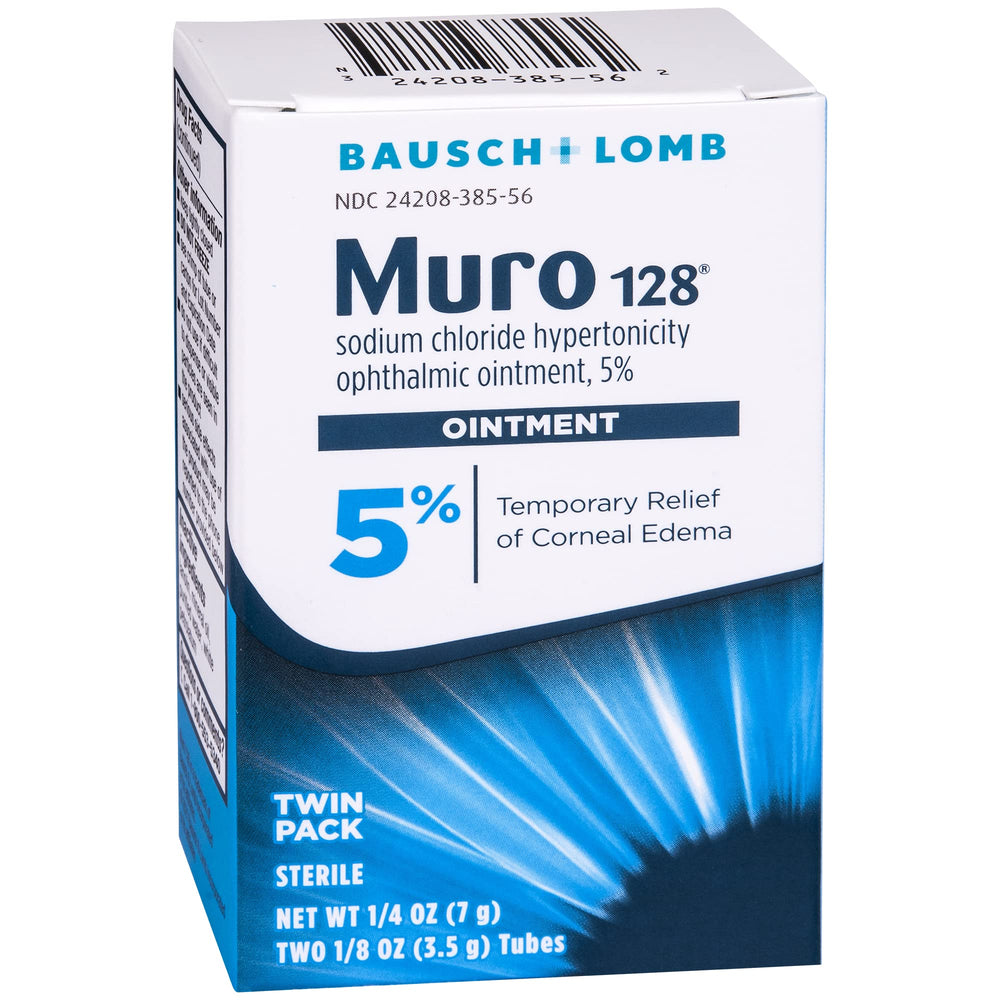 Muro 128 5% ointment tubes close-up with labeling