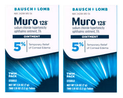 Muro 128 5% ointment in 2-pack ready for daily eye care routines