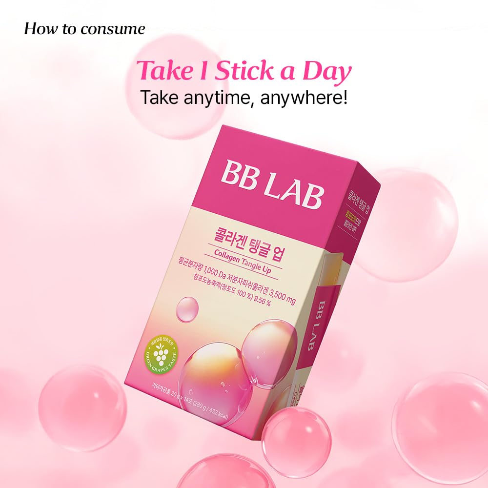 BB LAB Collagen Tangle Up Jelly Stick travel-ready packaging