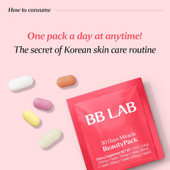 BB LAB hyaluronic acid and ceramide formula supports hydration and skin barrier.
