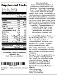 BB LAB Retinol C 1000 powder tub closeup highlighting vitamin E.