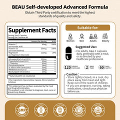 BBEEAAUU chamomile extract image conveys soothing evenings and gentle wind-down rituals.