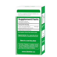 BBETTER UricUrja bottle with label promotes natural uric acid balance.