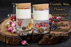 BBJohn Crystal Candle Set highlights organic ingredients and eco friendly jelly candle design