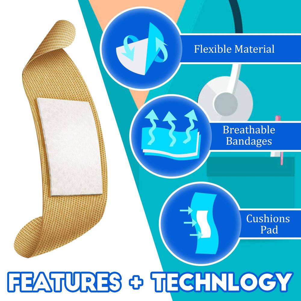 BBTO hygienic pad bandages for clean, easy application