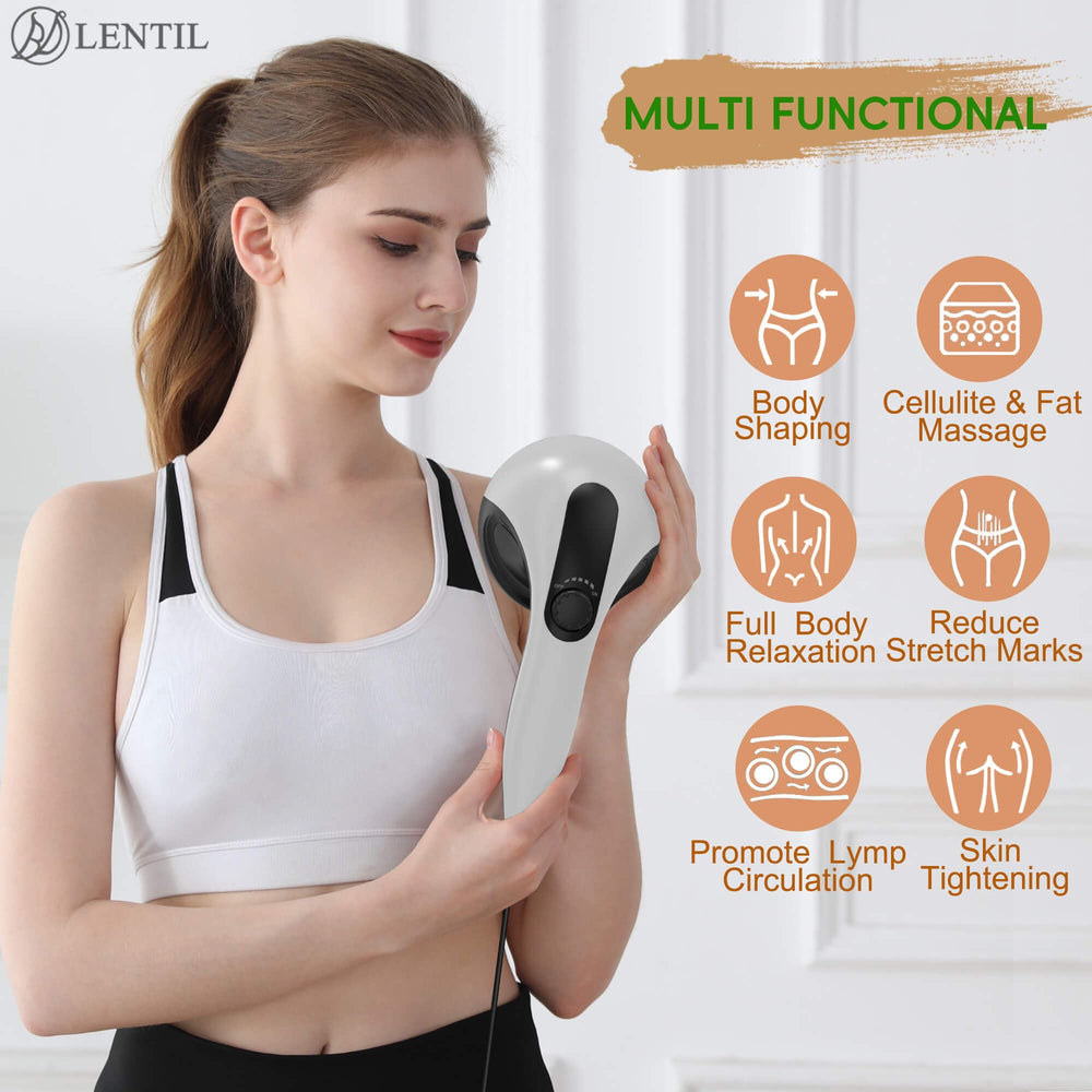 BDLENTIL lipo roller lymphatic massage provides deep tissue stimulation.