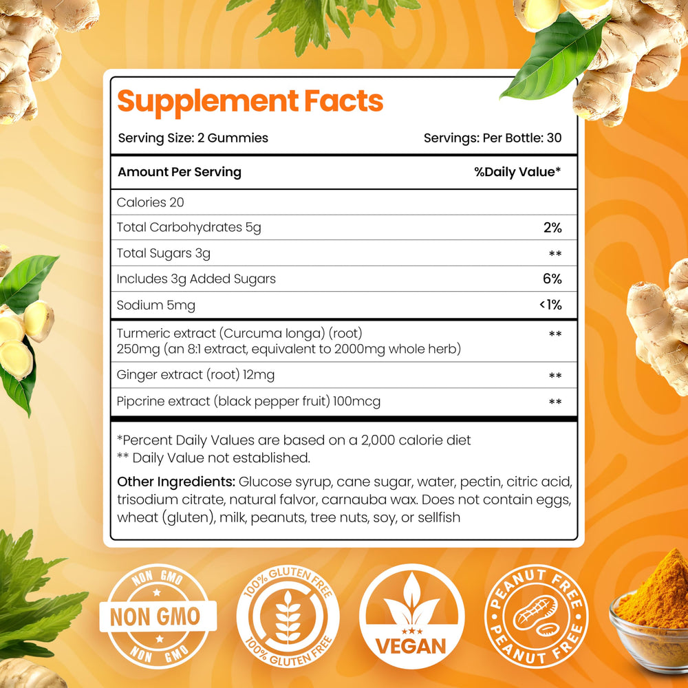 BeElevated Curcumin Turmeric Gummies peach flavored gummies inviting daily routine