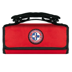 Be Smart Get Prepared roll-up bag compact size for easy storage.