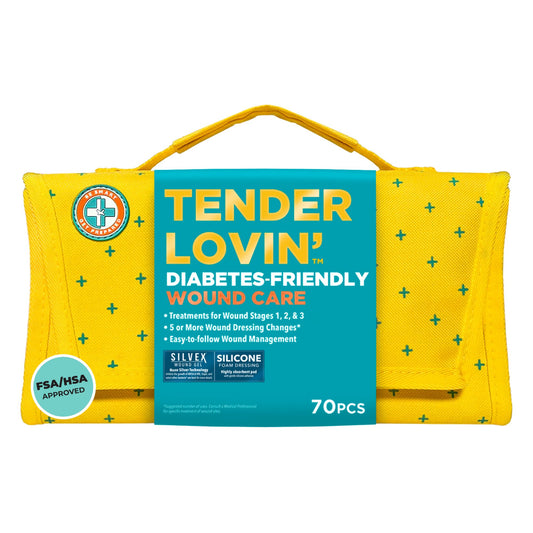 Be Smart Get Prepared Tender Lovin gauze pads 4x4 for clean wound coverage.
