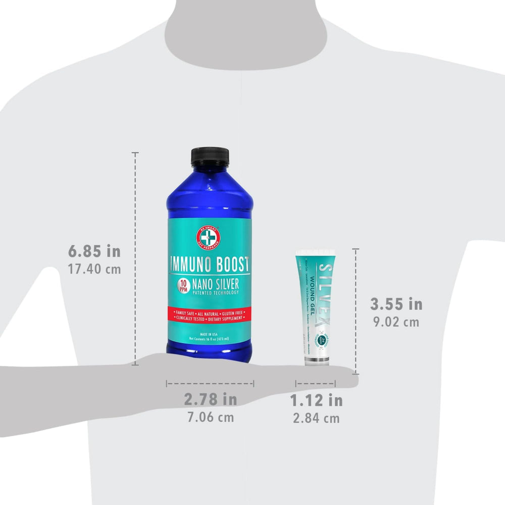 Be Smart Get Prepared travel-ready packaging for on-the-go wound care and immune support