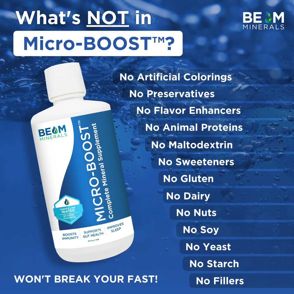 BEAM MINERALS Micro-Boost with an emphasis on daily energy support.