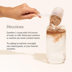 Third-party testing seal on Beam Vegan Protein package.