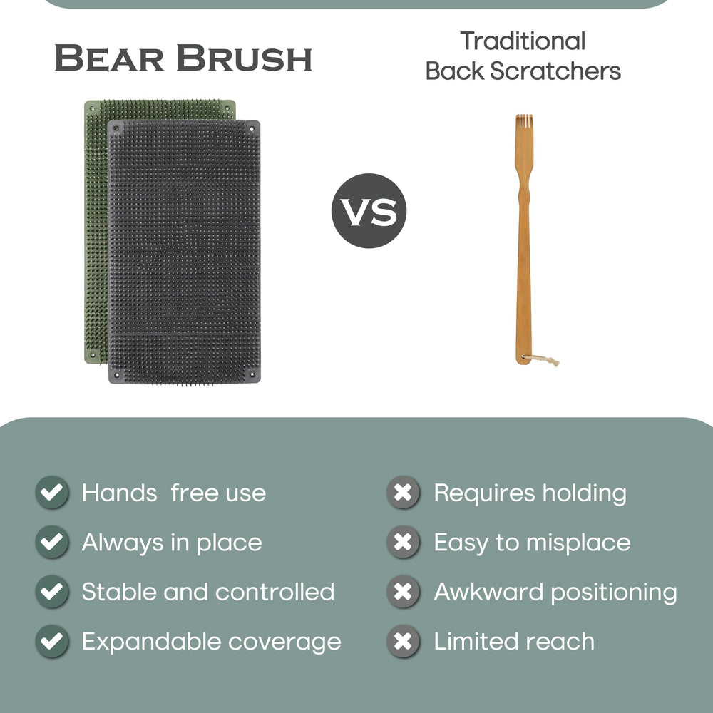 Combo pack from Bear Brush with two bristle options
